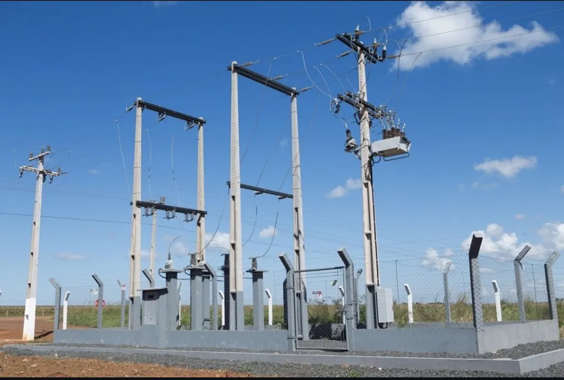 Posto de transformação construído pela Trafosul